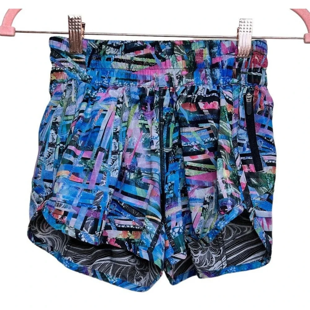 Lululemon Seawheeze 2018 Special Edition‎ Tracker Short Women’s Size 4
